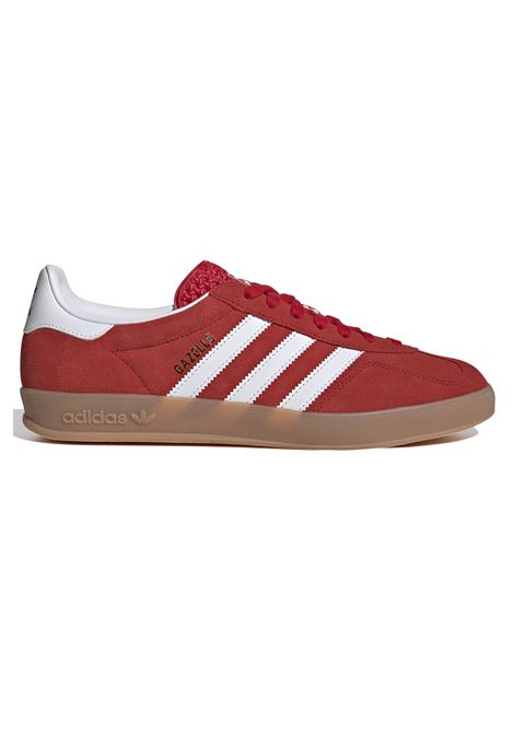 Adidas Gazelle Indoor Shoes Red Gum Unisex ADIDAS ORIGINALS | Sneakers | JI2063-
